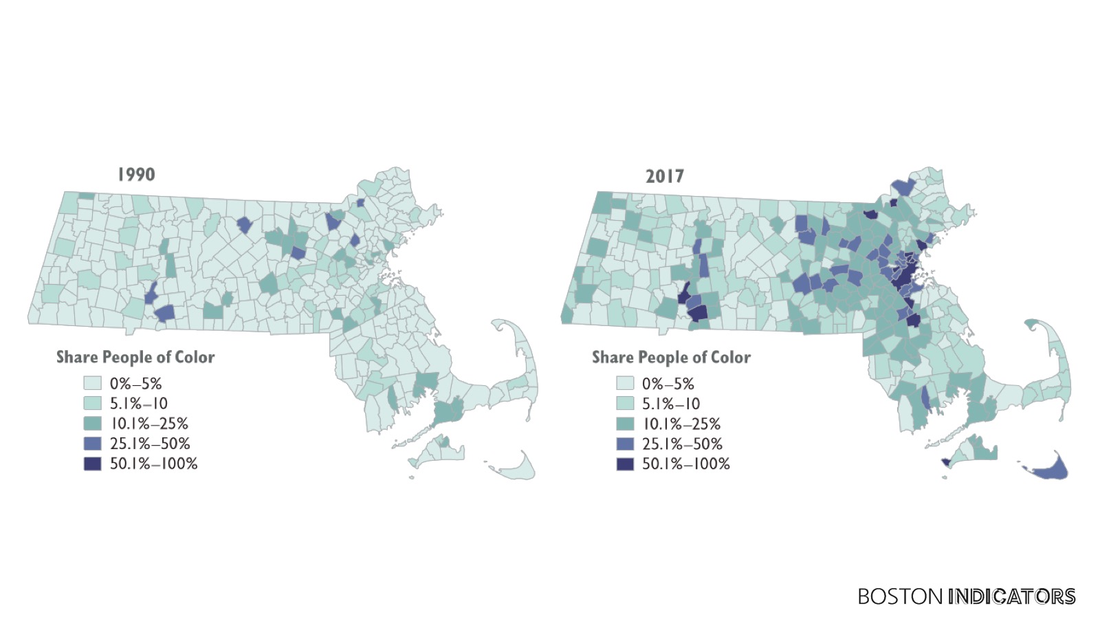 New Boston Indicators report highlights three decades of demographic